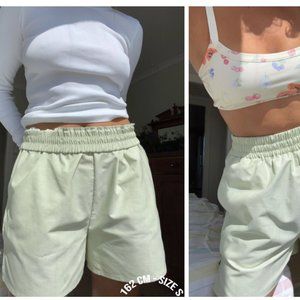 DJERF AVenue Green Breezy Shorts